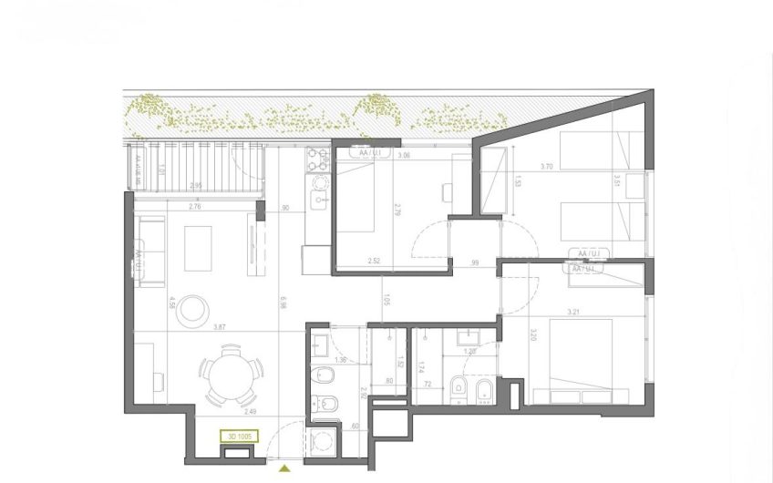 VENTA 3 DORMITORIOS AV. LIBERTADOR