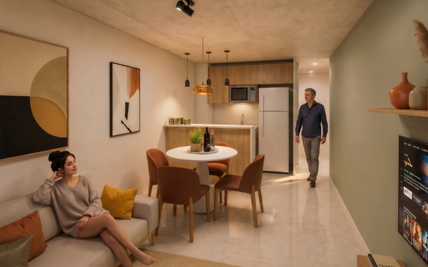 VENTA APARATEMNTO 1 DORMITORIO POCITOS